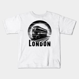 London Bus Kids T-Shirt